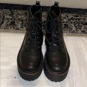 Black Combat Boots
